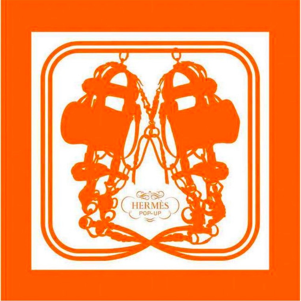 Sealed in box Hermes Pop Up Book with Ribbon